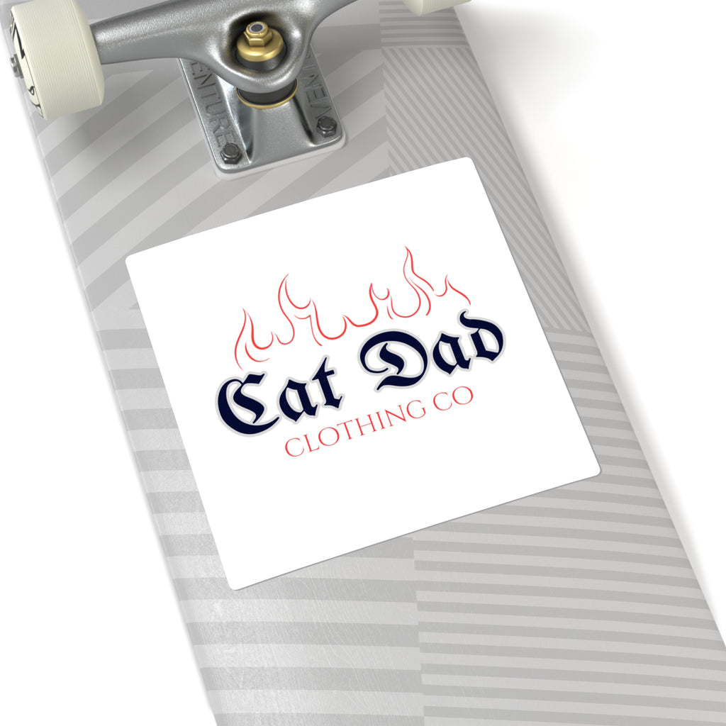 Cat Dad Stickers